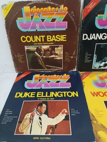 Lote Discos de Vinil- Coleção Gigantes do Jazz