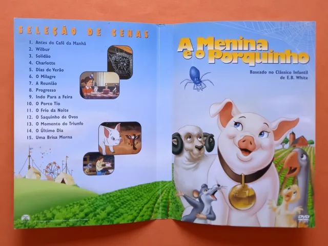 Dvd A Menina e o Porquinho  - Foto 4