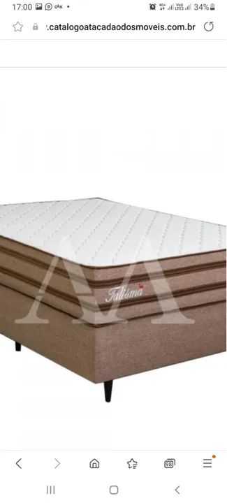 Camas de casal R$ 380,00 popular ótima espuma fotos ilustrativas