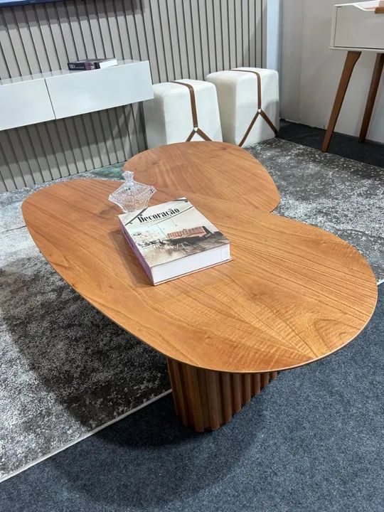 Conjunto Mesa de Centro Living (Nova Direto da fábrica)