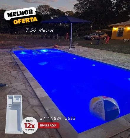 CA-Piscina 7,50 metros com desconto de fábrica !