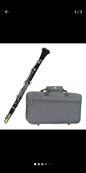 Vendo clarinete luxo 17chv- si-bemol - Foto 2