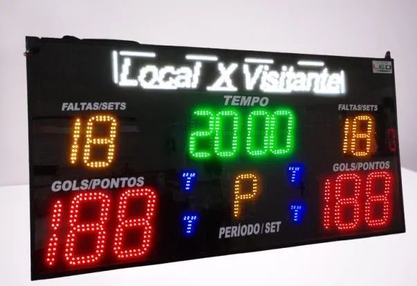 PLACAR ELETRÔNICO ESPORTIVO 