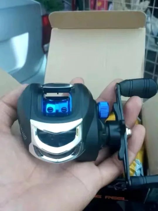 Carretilha de pesca Baitcasting Fishing Reel com freio magnético - Foto 4