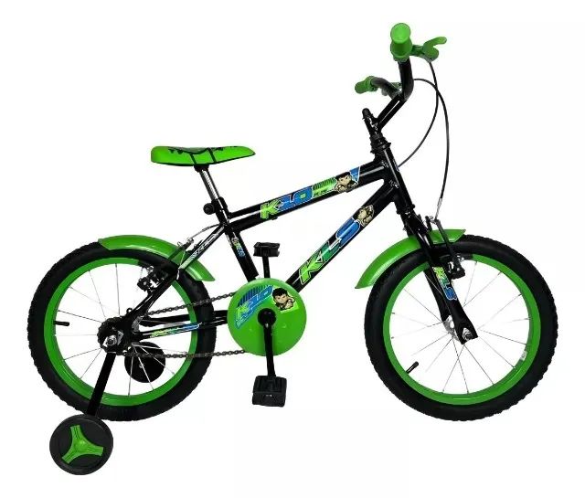 Bicicleta Infantil Aro 16 Kls Heroes Roda Alumínio
