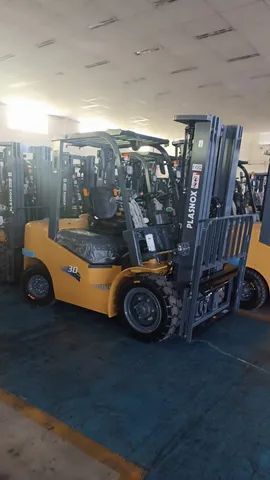 Empilhadeira Plasnox| Nova| 3.000kg| Diesel | Torre 3mts - Foto 2