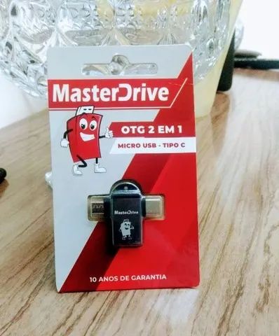 Adaptador Otg Usb 2x1, Micro Usb, Usb C Masterdrive Original - Foto 2