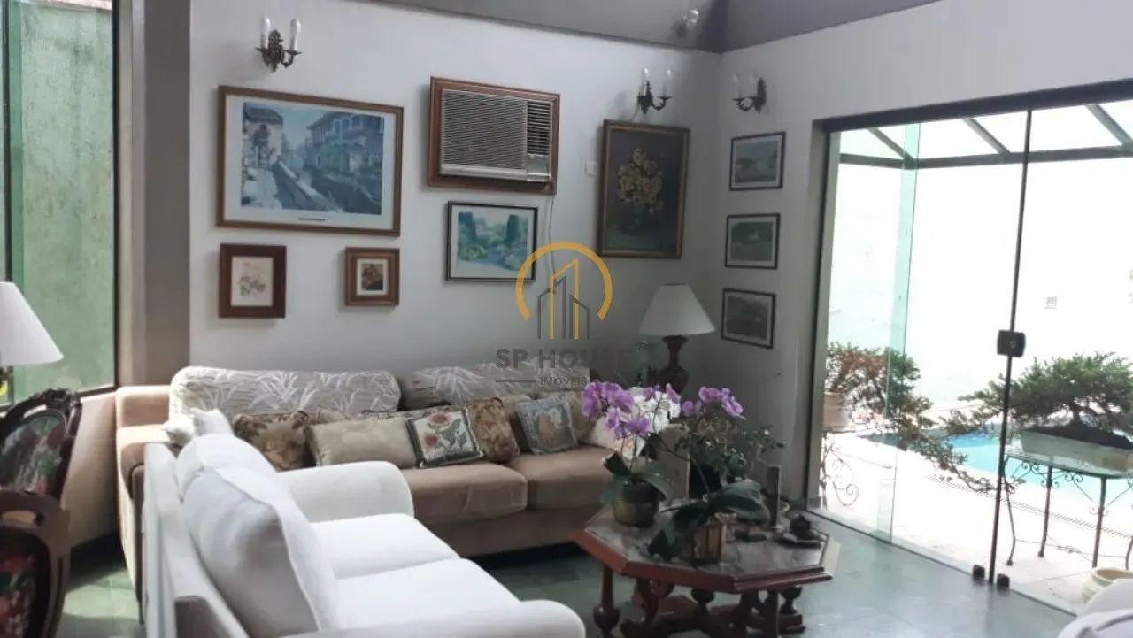 Casa no Guarujá, 100 metros da praia de Pernambuco, mobiliada, 4 suítes, piscina, churrasq - Foto 4