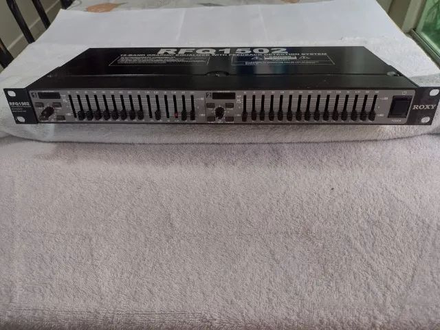 Equalizador 15 Bandas Roxy Rfq 1502 Usado No Estado Uso/peça - Foto 6