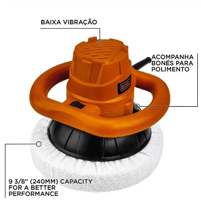 POLITRIZ ORBITAL 120W 220V BLACK & DECKER  - Foto 5