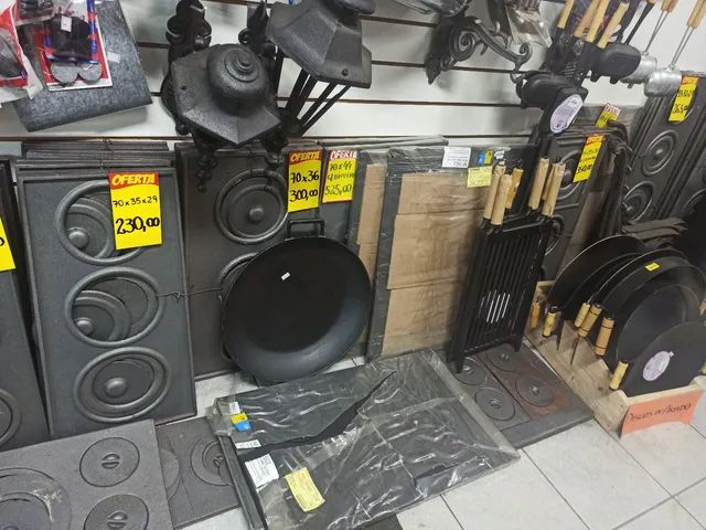 Chapas para fogão a lenha , chapas de vários tamanhos  - Foto 4