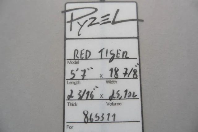 VENDIDO Prancha de Surf Pyzel 5'7 Nova - Foto 5