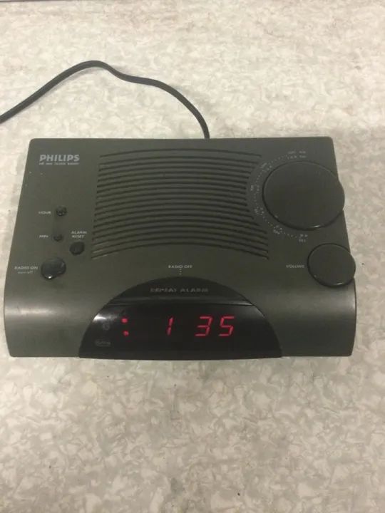 Rádio relógio Philips 