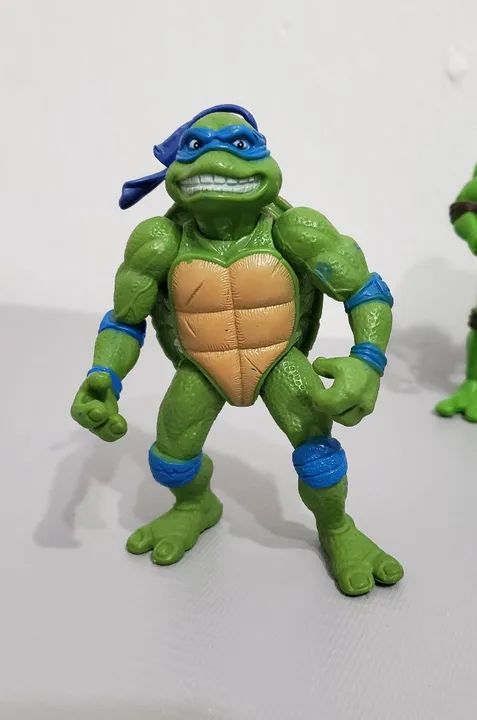 Boneco tartaruga ninja 5 bonecos ler descrição  - Foto 4