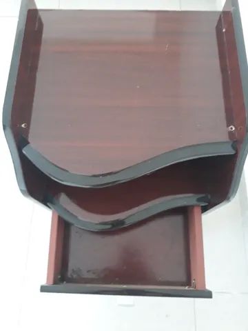Criado mudo, tamanho 75 cm X 33 cm X 35 cm , com uma gaveta - Foto 2