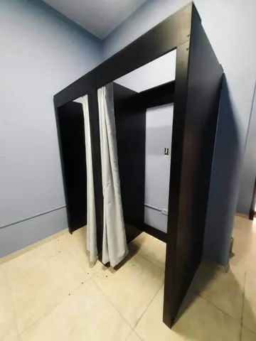 Provador Duplo Preto 100% MDF - Direto da Fábrica - Foto 3