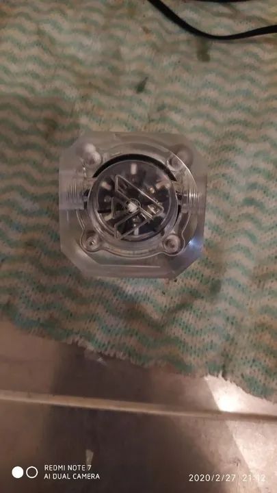 Indicador de fluxo rgb barrow rgb watercooler