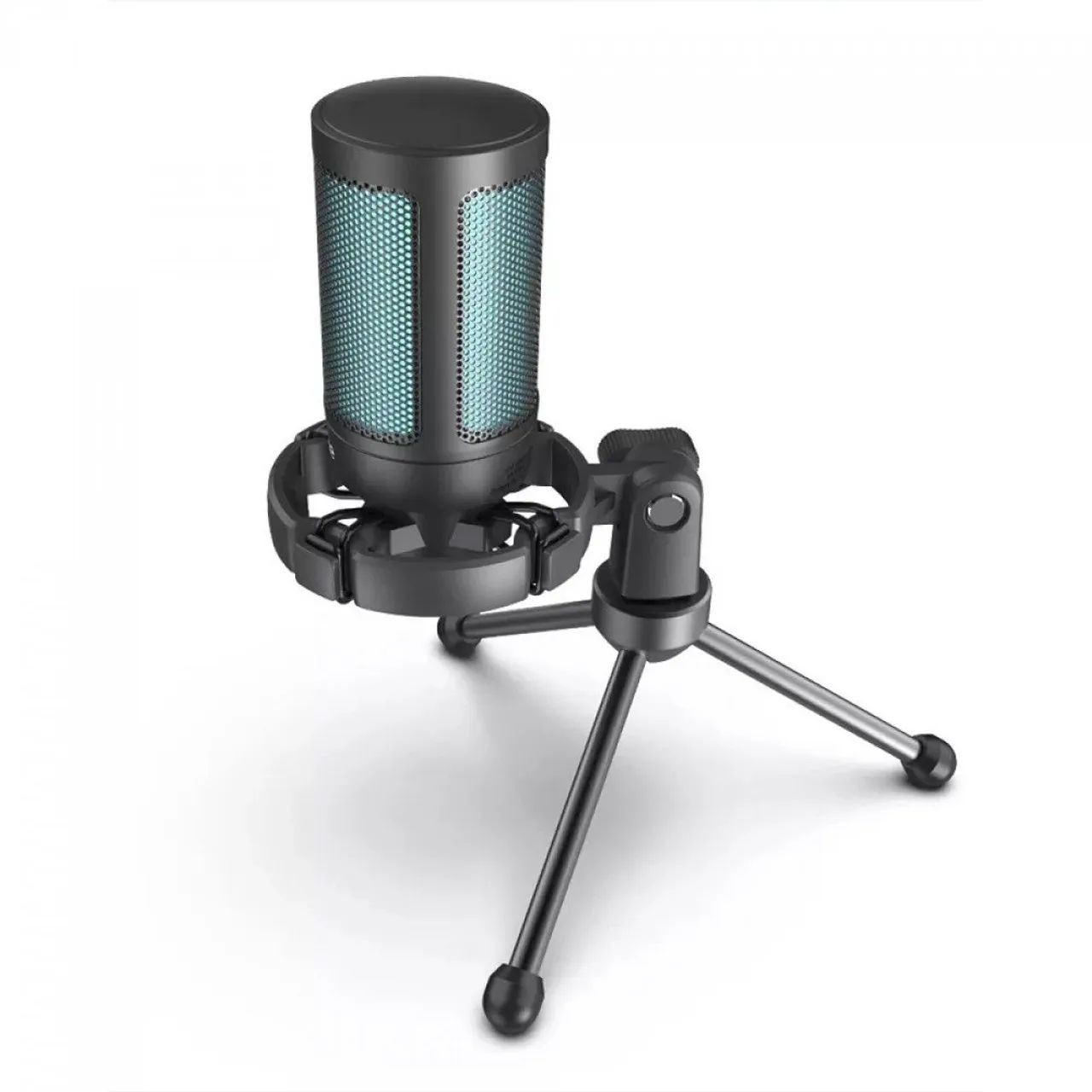 Microfone Gamer Fifine SFM2 cardióide RGB USB