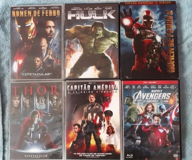 DVDs Marvel primeira fase - Foto 5