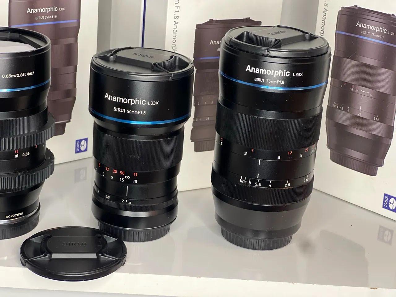 Kit de Lentes Sirui Anamórfica 1.33x Sony E-mount Cinema  - Foto 4