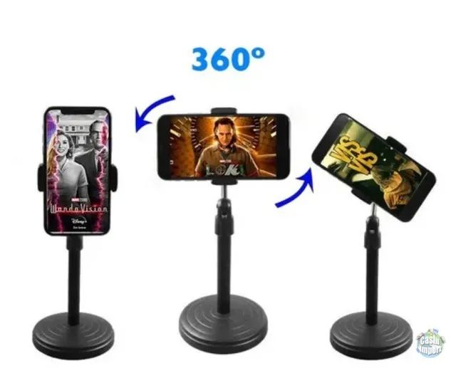Suporte celular 360º com base antiderrapante - Foto 4