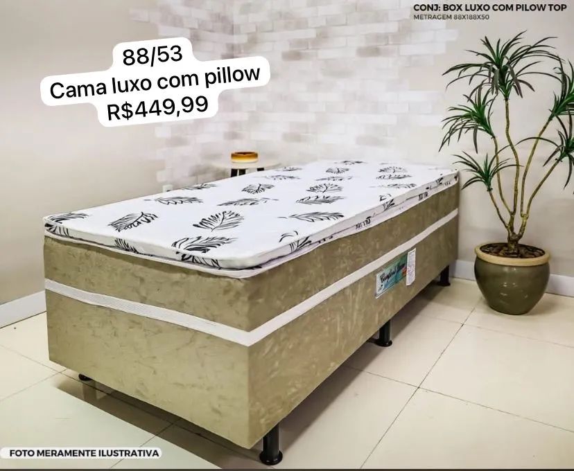 Cama de solteiro na promoção  - Foto 5