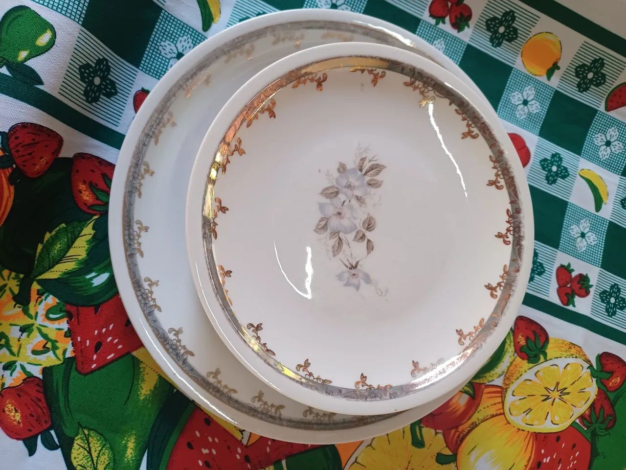 Jogo de sobremesa porcelana  real  - Foto 2
