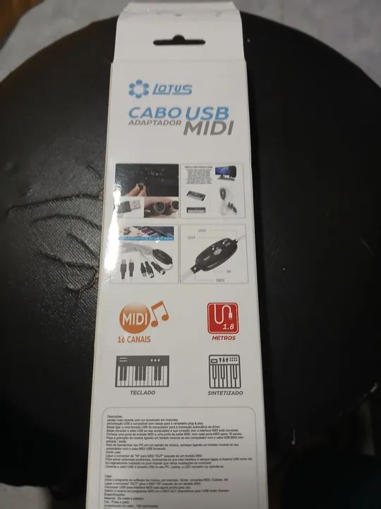 Cabo USB adaptador midi - Foto 2