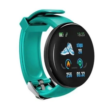 D18 Circular Tela Colorida Smartwatch com Múltiplos Modos Esportivos - Foto 5
