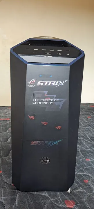 Gabinete Cooler Master 5t, Placa H270f (16 Ram) Corei5 7400 (ATENÇÃO SOMENTE COMPLETO)