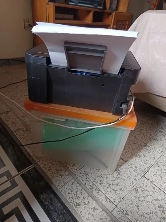VENDO IMPRESSORA EPSON L3210 ECOTANK | USADA: EM BOM ESTADO - Foto 2
