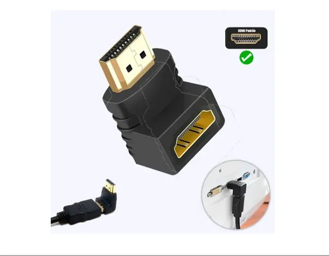 Cabos e Adaptadores Emenda Mini Micro Hdmi Novo  - Foto 5