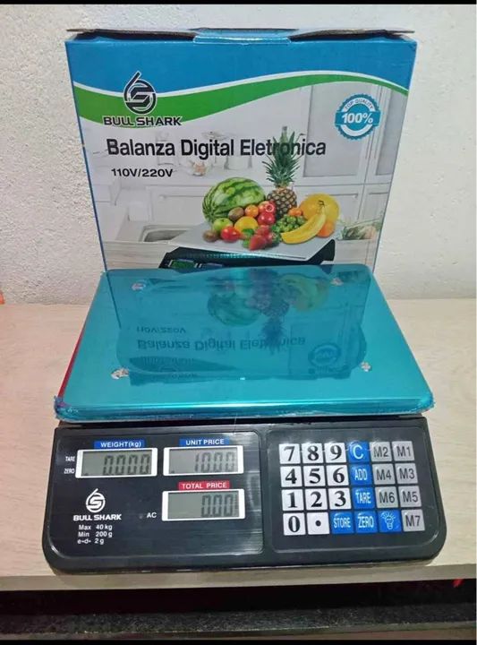 Balança Comercial Digital Portátil 40Kg Eletrônica Precisão Cozinha Nova lacrada - Foto 2