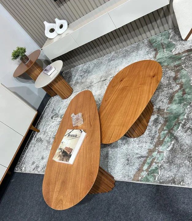 Conjunto Mesa de Centro Living (Nova Direto da fábrica) - Foto 4