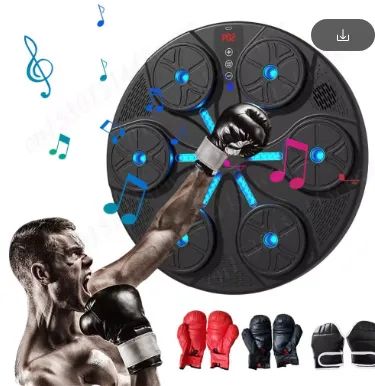 Aparelho de Treno de Boxe Eletrônico com Som Bluetooth com Luvas z757 - Foto 2