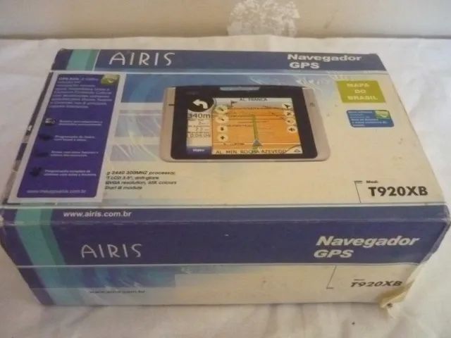 Navegador Gps Airis T920 Xb Com A Embalagem Leia Descrição