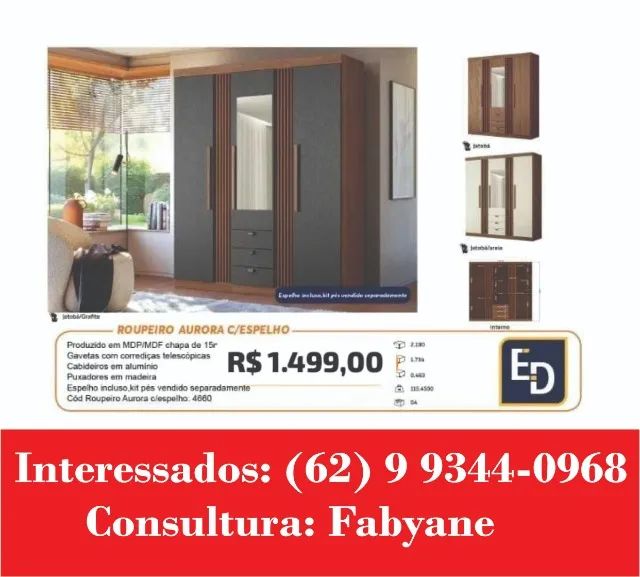 Guarda Roupa Aurora
