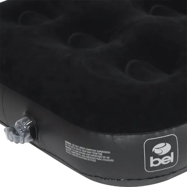 Colchão inflável solteiro novo belfix deluxe liquidação promocional  novo na caixa - Foto 2