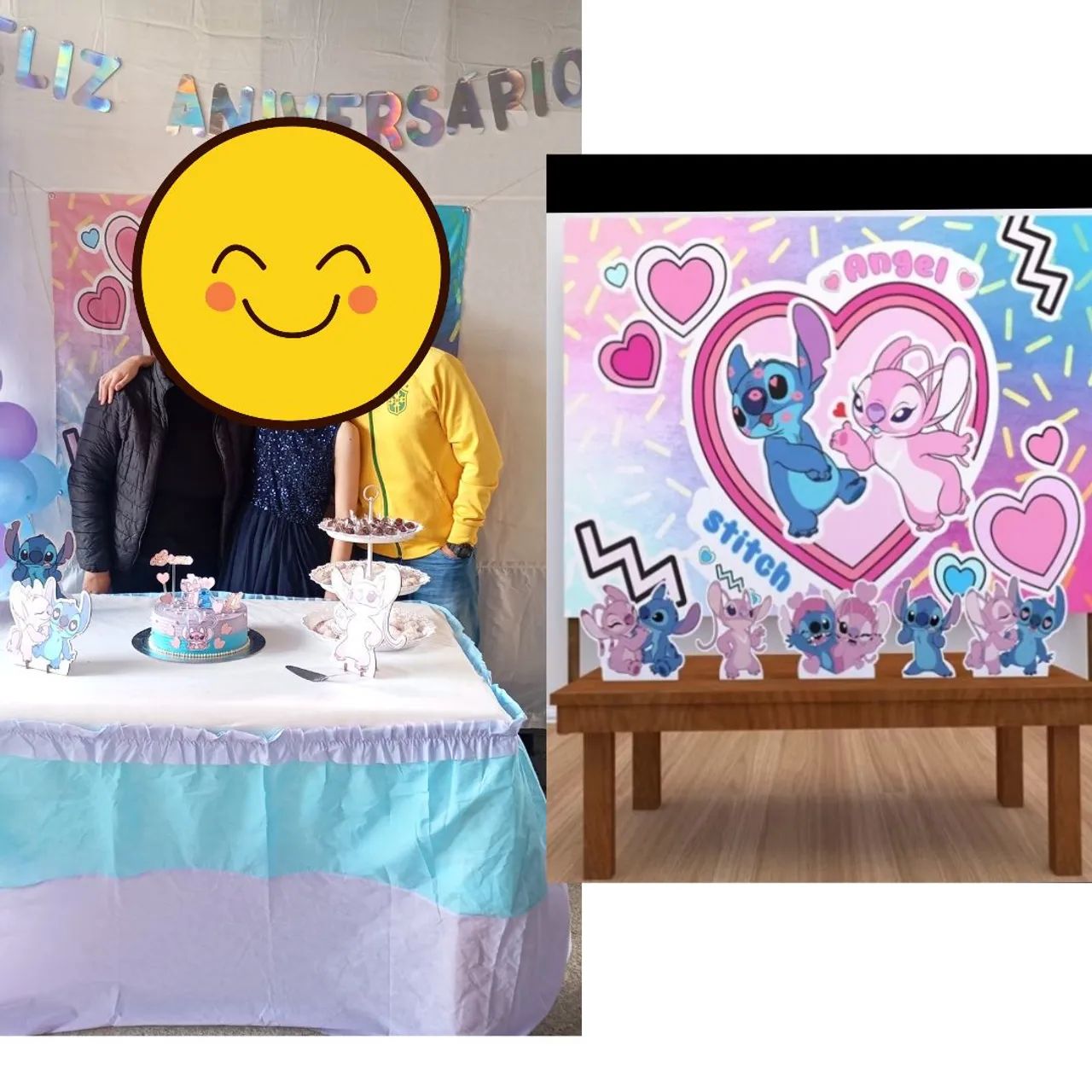Kit Festa Stitch e Angel