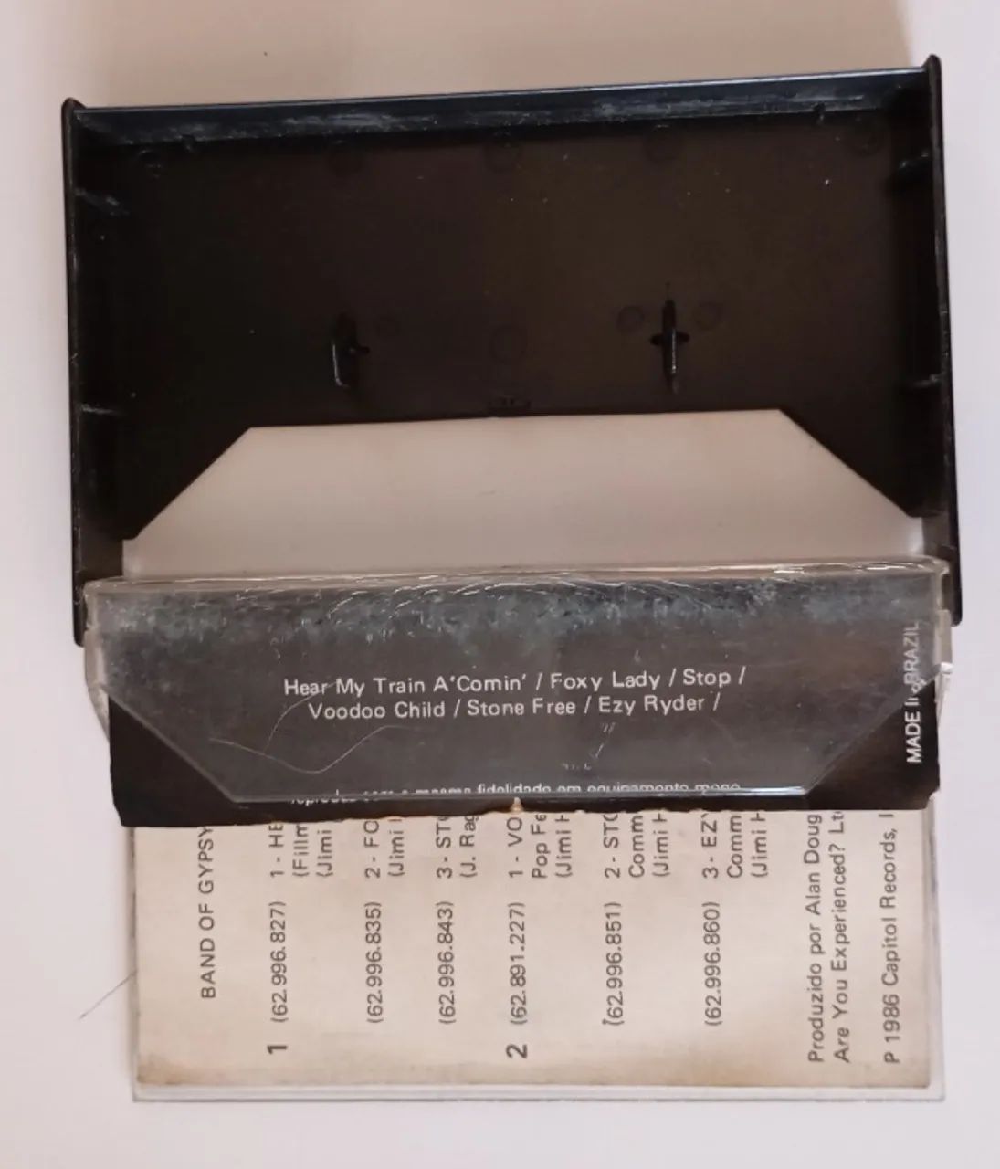 Fita Cassete K7 Jimi Hendrix Band Of Gypsys 2 Original - Foto 4