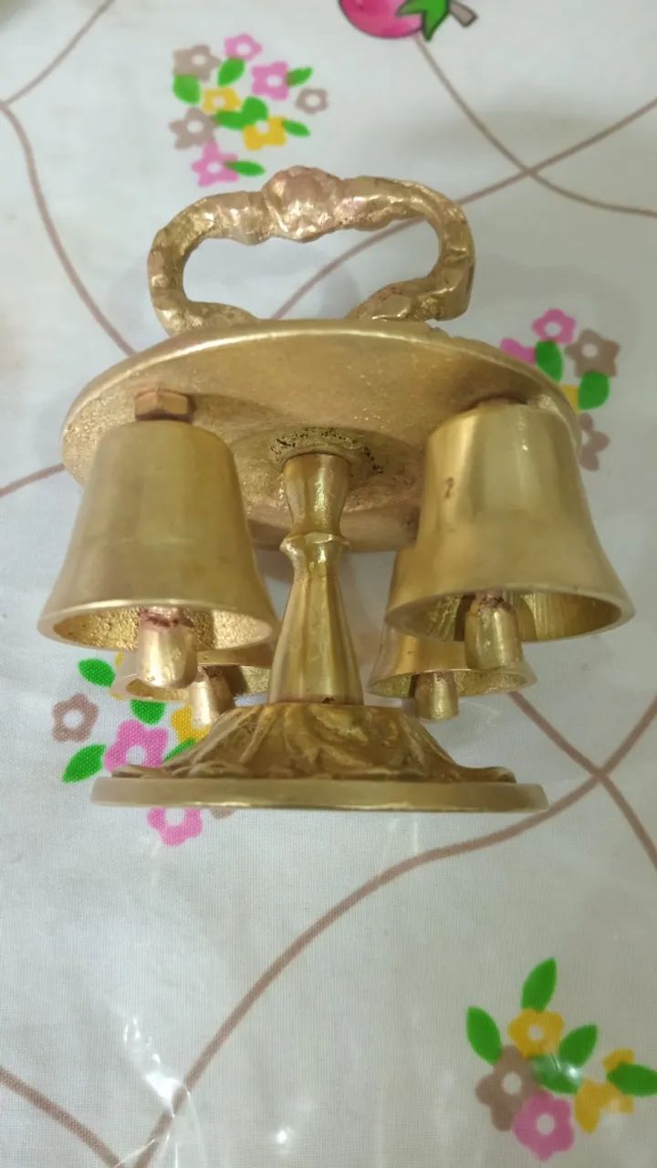 Sineta ( 4 Sinos ) Carrilhão em Bronze