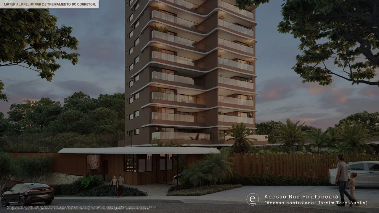 APARTAMENTO 3 SUÍTES À VENDA NO ELLEVE HORTO