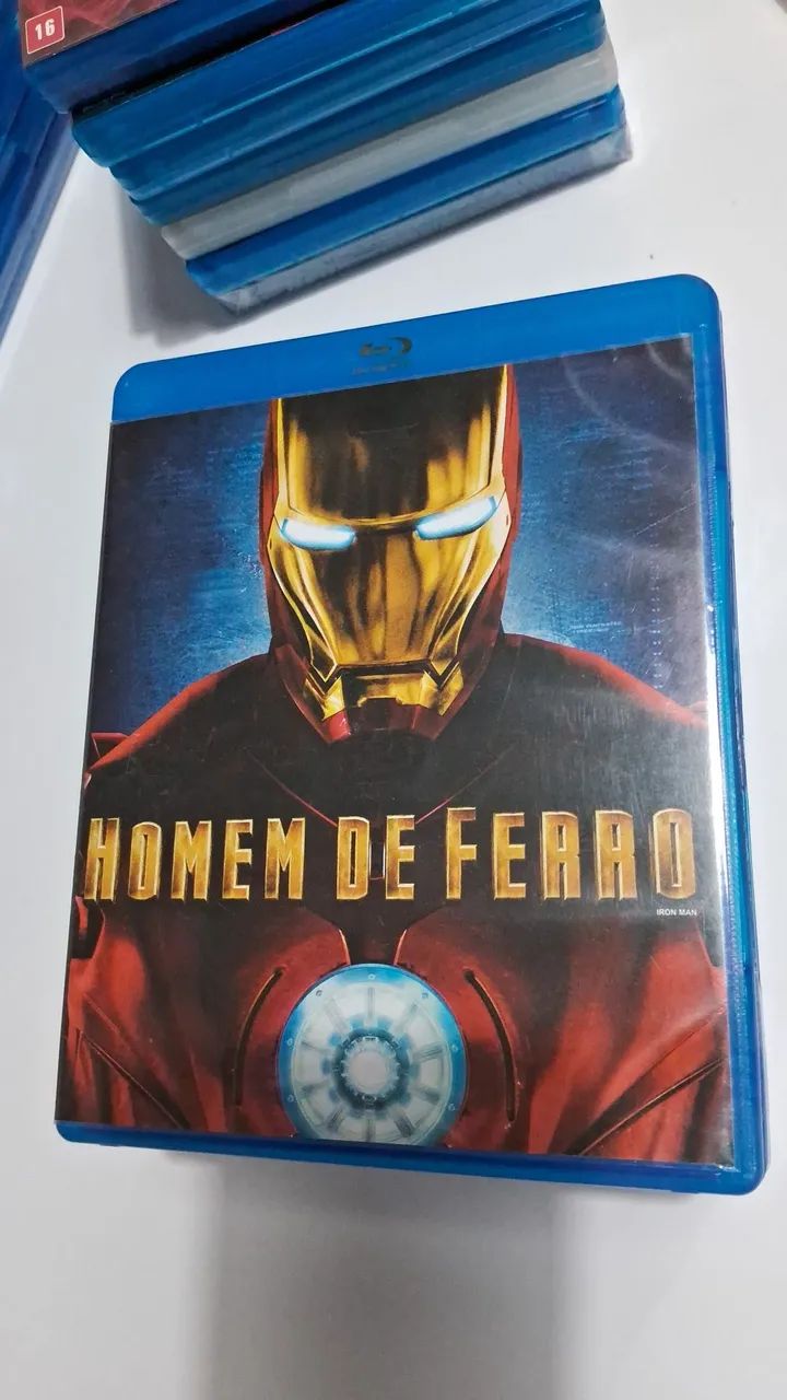Blu-Ray Homem de Ferro 1 e 2 - Foto 2