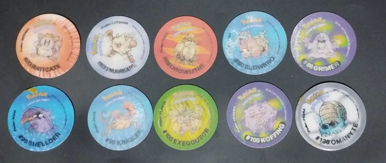  Tazos Pokémon anos 2000 - Foto 4