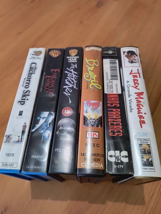 VHS Lote de Filmes Variados