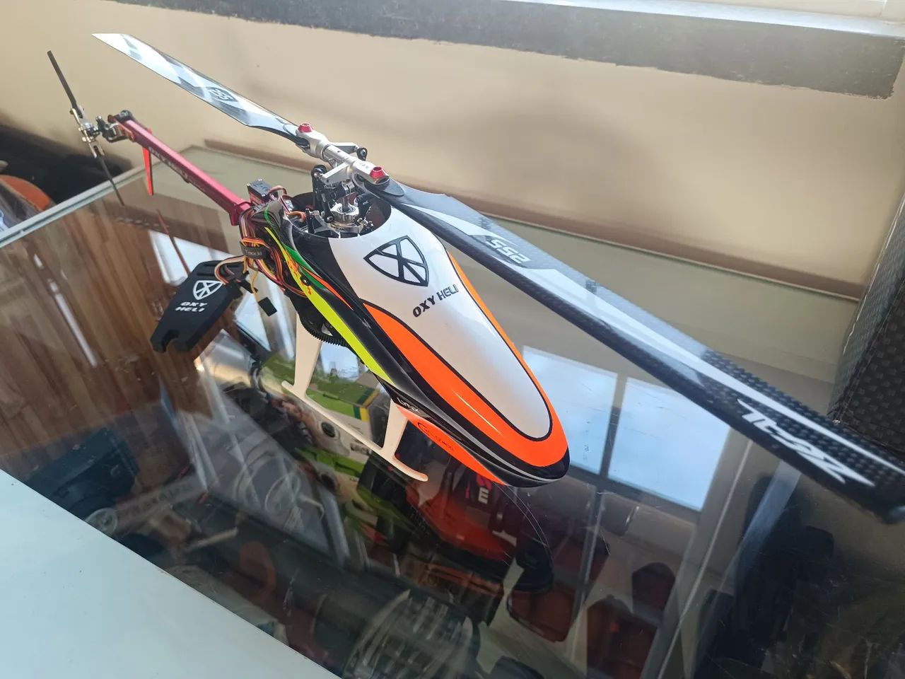 Helicóptero Oxy 3 Semelhante ao Trex 450 Rádio Controlado 