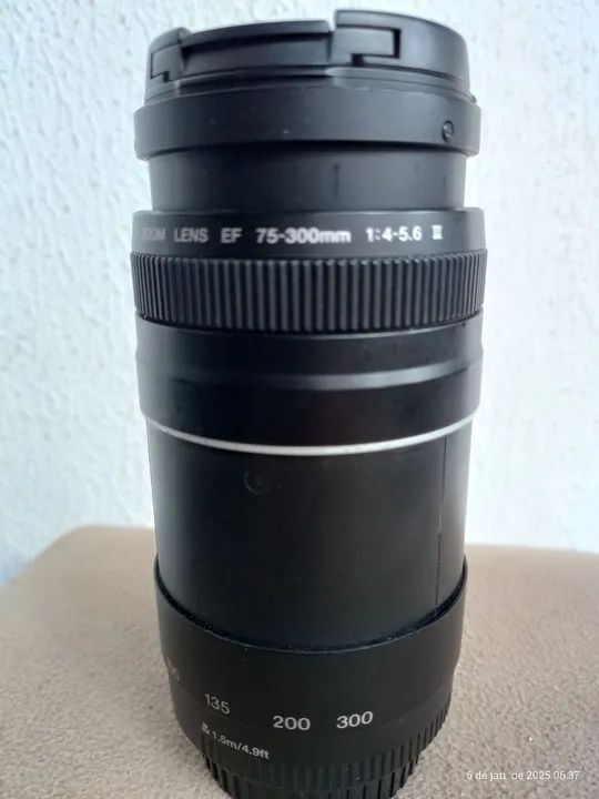 Lente Cânon 75-300mm - Foto 4