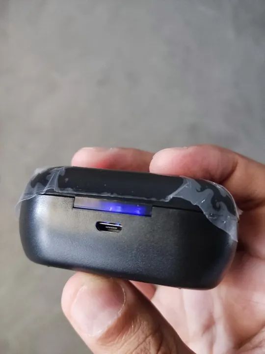 Fone de ouvido Y50 TWS Bluetooth - Detalhes em Branco ou Vermelho - Novo - Foto 3