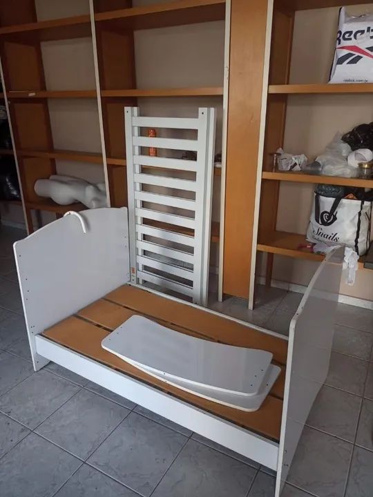 Berço/Cama Infantil Branca - Foto 4