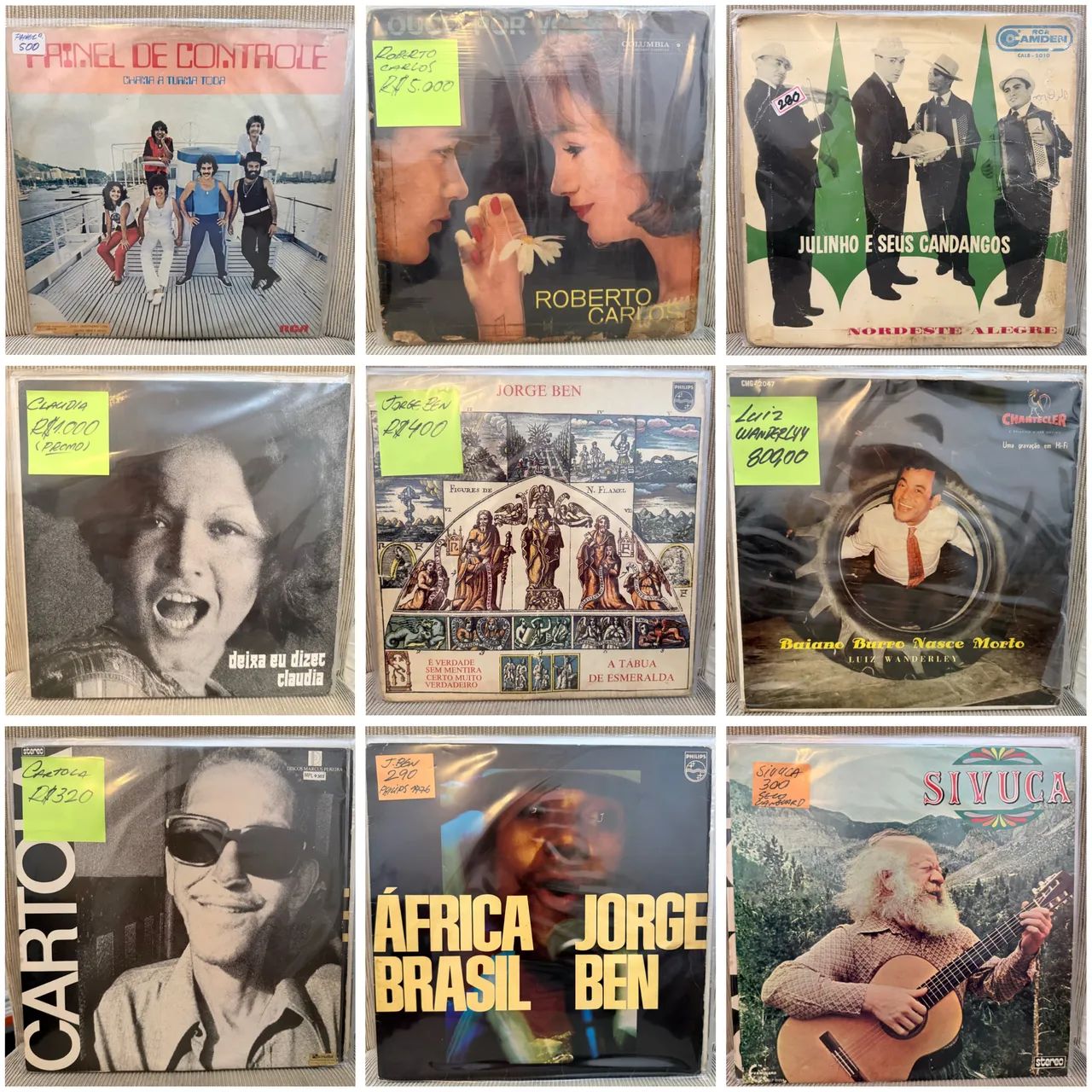 Lp disco vinil música Brasileira